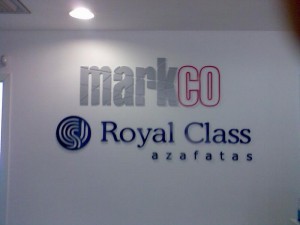 letras corporeas pvc dm