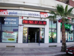rotulos electronicos