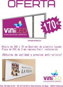 cartel sin luz