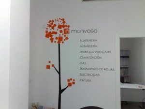 vinilos comercios
